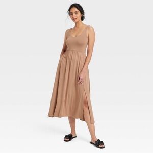Women’s Midi Ballet Dress - Mocha